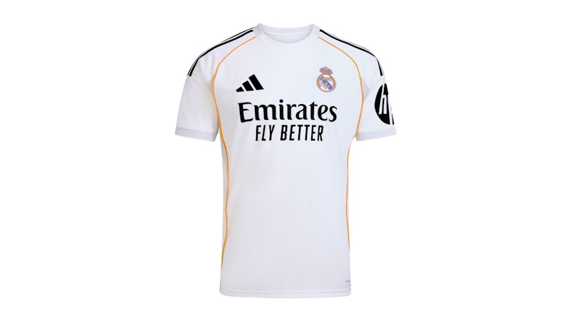 adidas Real Madrid 2025/2026 Home Jersey White