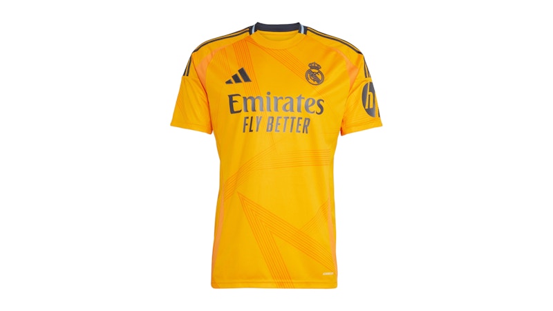 adidas Real Madrid 24/25 Away Jersey Crew Orange