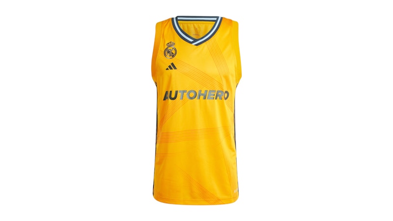 adidas Real Madrid Away Jersey Crew Orange