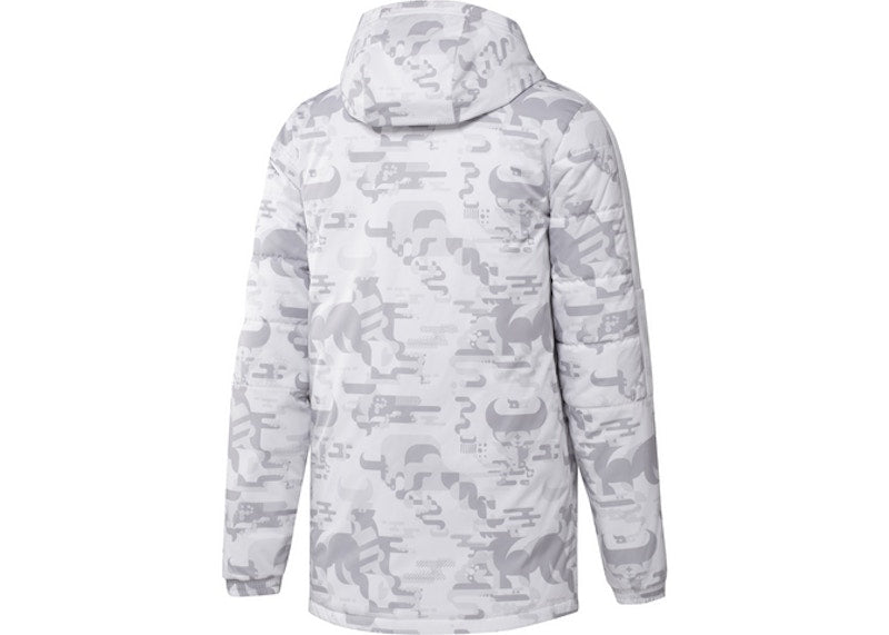 adidas Real Madrid CNY 20/21 Padded Jacket White/Dash Grey