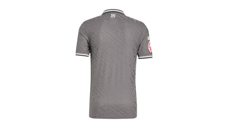 adidas Real Madrid Originals 2024/25 Third Authentic Jersey Charcoal