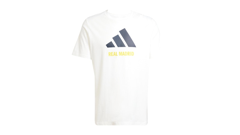 adidas Real Madrid Seasonal Graphic Tee White