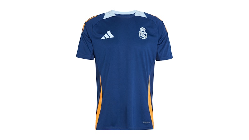 adidas Real Madrid Tiro 24 Competition Jersey Team Navy Blue 2/Crew Orange/Glow Blue