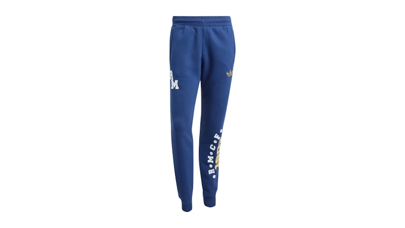 adidas Real Madrid Vrct Tracksuit Bottoms Team Navy Blue 2