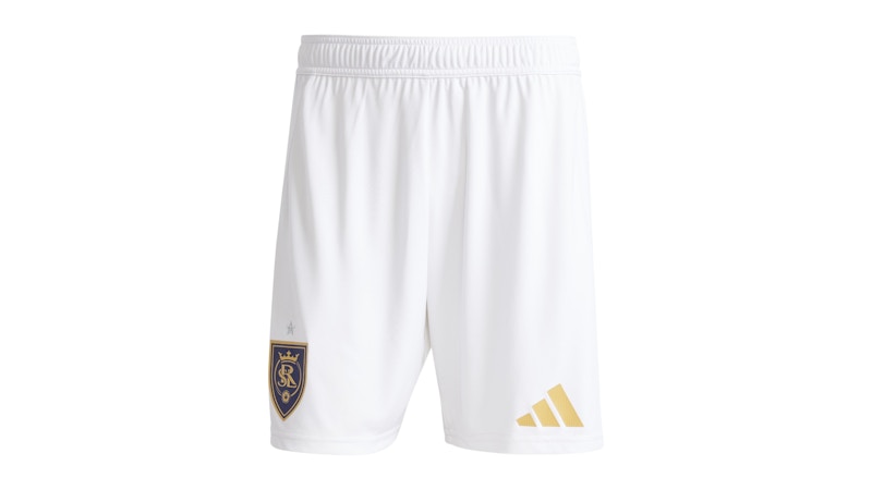 adidas Real Salt Lake 2025/2026 Away Authentic Shorts White
