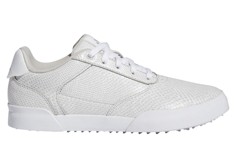 adidas Retrocross Spikeless Golf Grey Two Silver Metallic Cloud White (Women's)