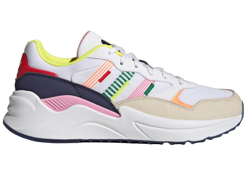 adidas Retropy Adisuper Cloud White Night Sky Beam Yellow (Women's)