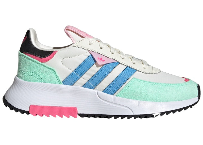 adidas Retropy F2 Off White Pulse Blue Pulse Mint (Women's)