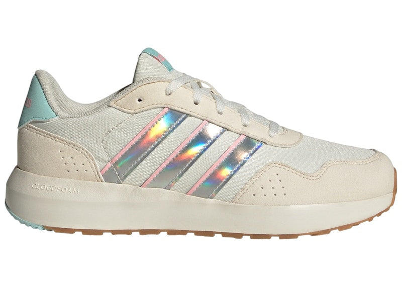 adidas Run 60s Off White Semi Flash Aqua (GS)