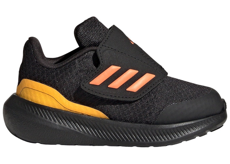 adidas Runfalcon 3.0 Core Black Screaming Orange Solar Gold (TD)