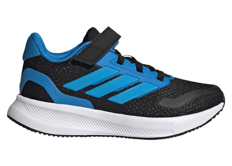 adidas Runfalcon 5 Black Lucid Aquamarine Lucid Ray Blue (PS)