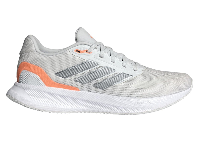 adidas Runfalcon 5 Crystal White Iron Metallic Orange (Women's)