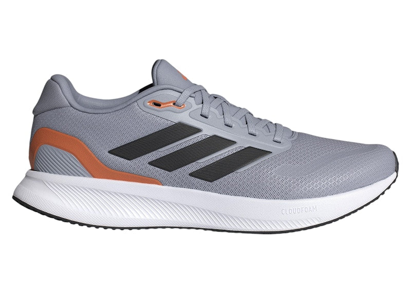 adidas Runfalcon 5 Halo Silver Black Dusky Orange