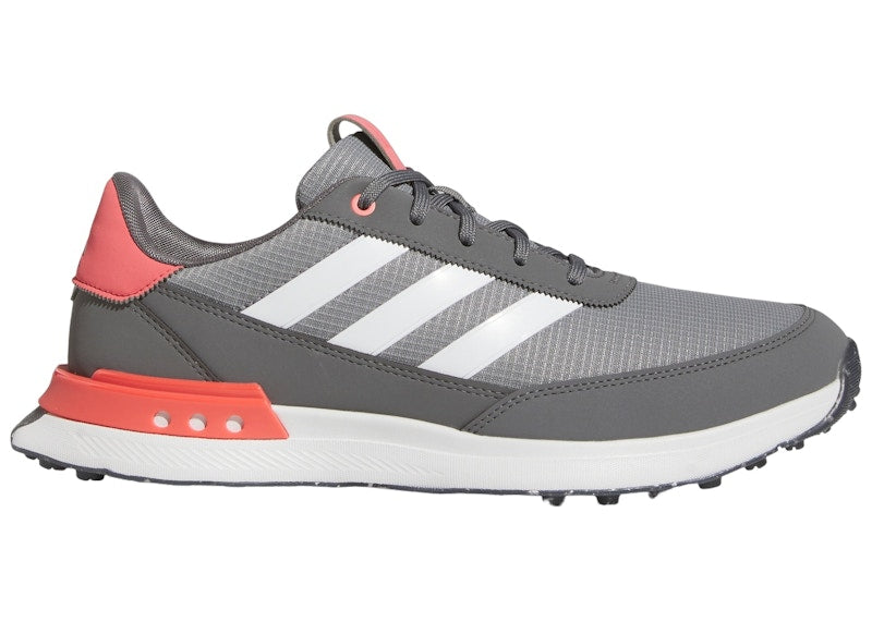 adidas S2G 24 Spikeless Golf Grey Cloud White Preloved Scarlet