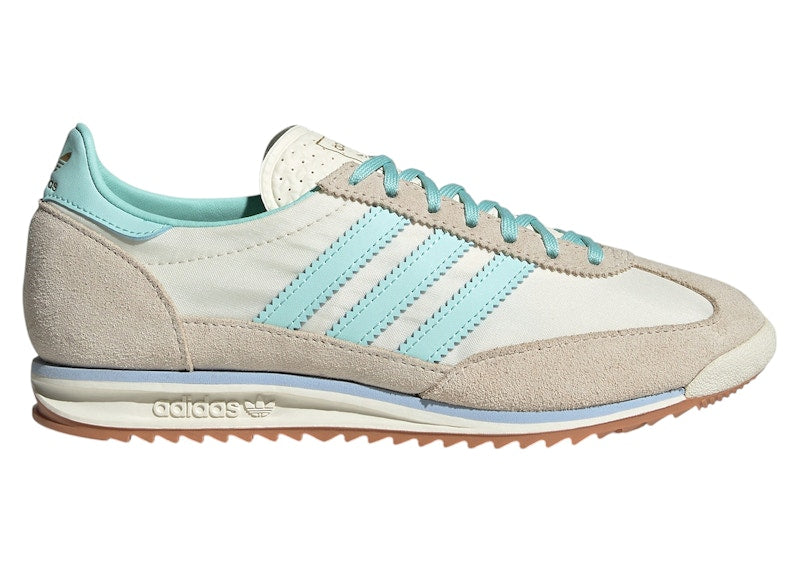 adidas SL 72 OG Off White Semi Flash Aqua Glow Blue (Women's)