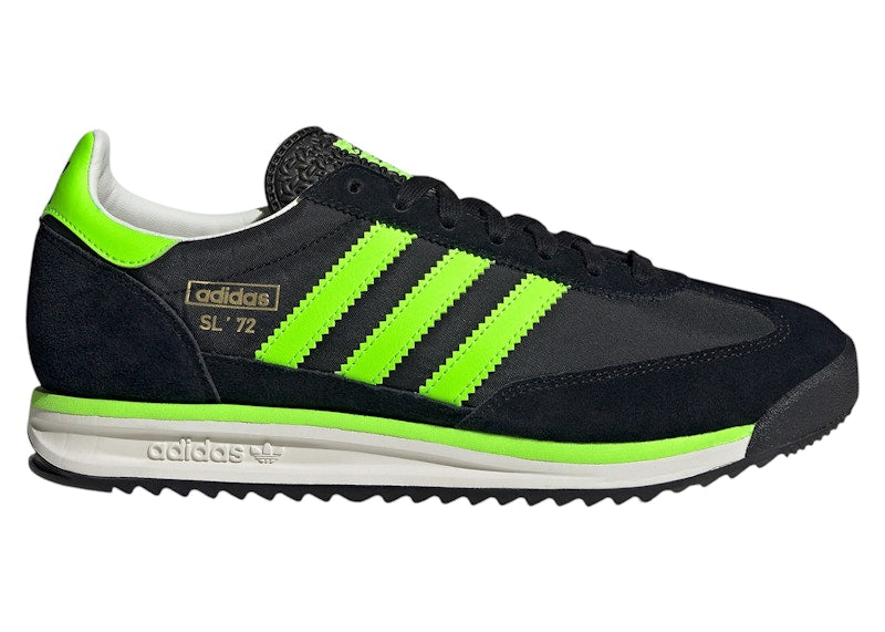 adidas SL 72 RS Core Black Solar Green Off White