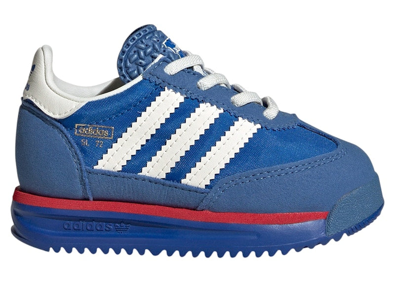 adidas SL 72 RS Elastic Laces Blue Core White Better Scarlet (TD)
