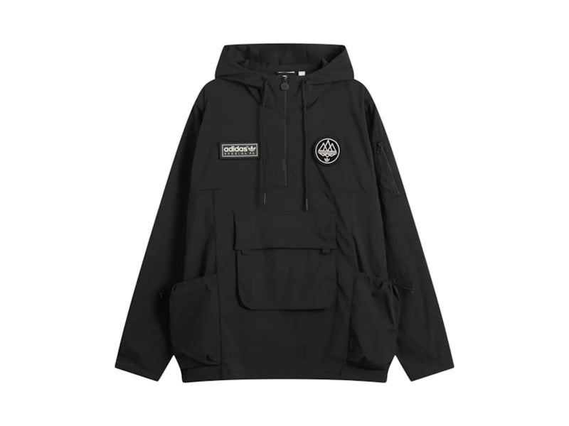 adidas SPZL F.C. Smock Jacket Black