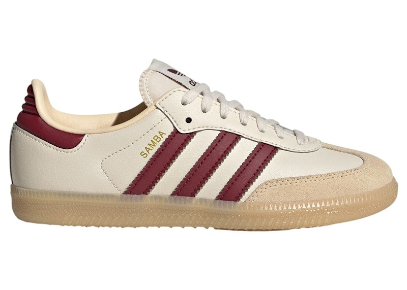 adidas Samba OG Wonder White Shadow Red Gum (GS)