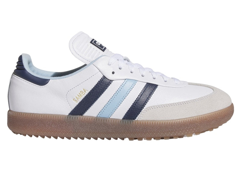 adidas Samba Spikeless Golf White Night Indigo Clear Sky