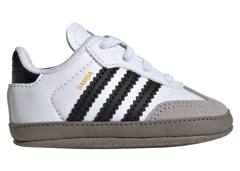 adidas Samba White Black Clear Granite (Infant)