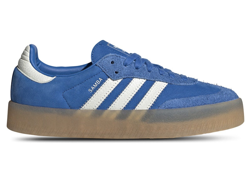 adidas Sambae Cloud White Silver Metallic Gum (Women's)