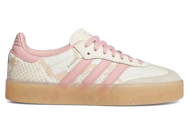 adidas Sambae Snakeskin Cream White Wonder Mauve (Women's)