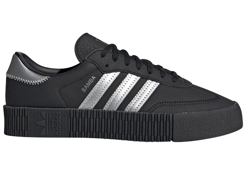 adidas Sambarose Black Silver Metallic (Women's)
