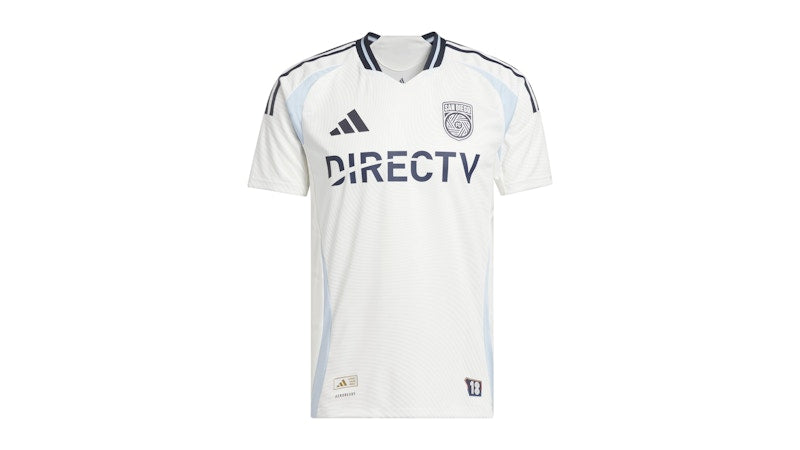 adidas San Diego FC 25/26 Away Authentic Jersey Core White/Mls-Sdi-3pp