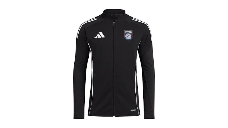 adidas San Diego FC Tiro 25 Competition Jacket Black Team Grey Four Mls-Sdi-3pp