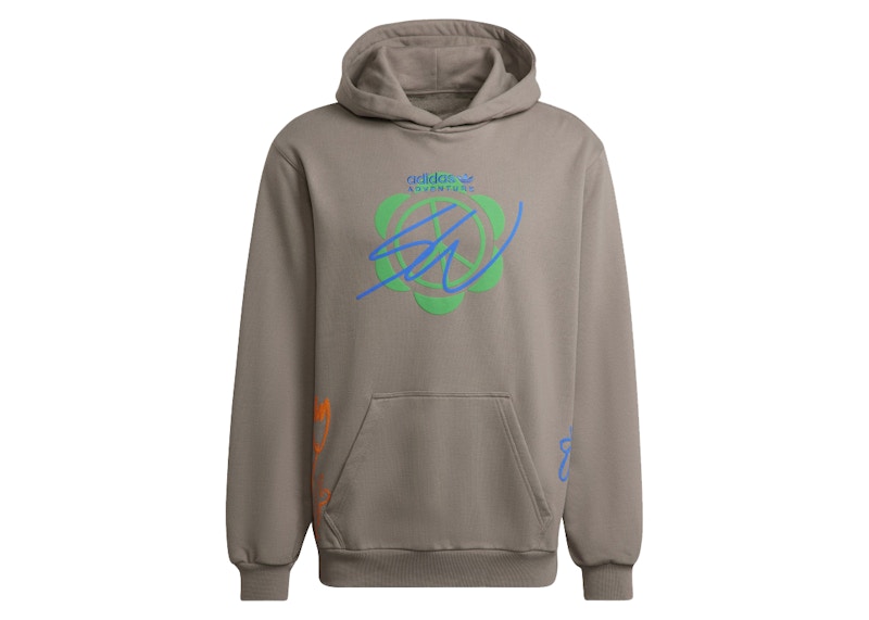 adidas Sean Wotherspoon Superturf Hoodie Simple Brown