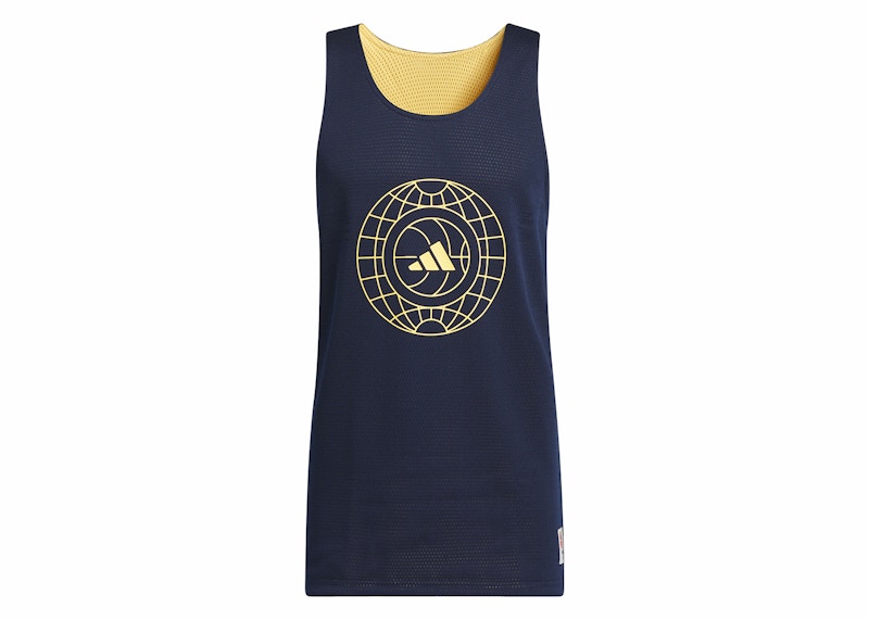 adidas Select World Wide Hoops Jersey Night Indigo/Semi Spark