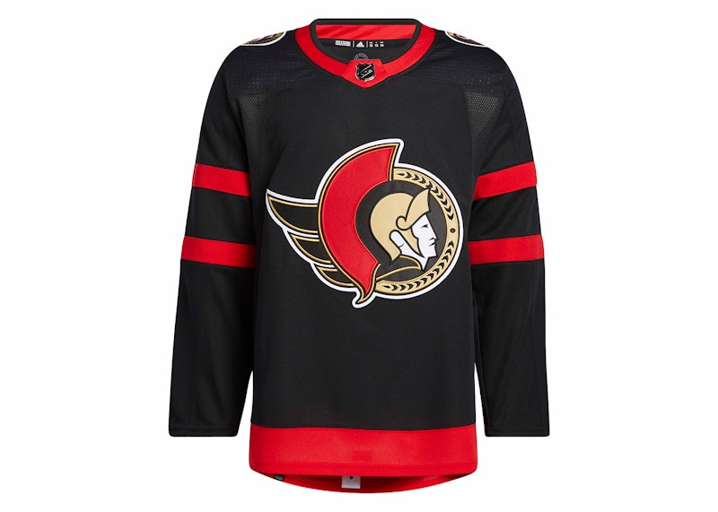 adidas Senators Home Authentic Jersey Black