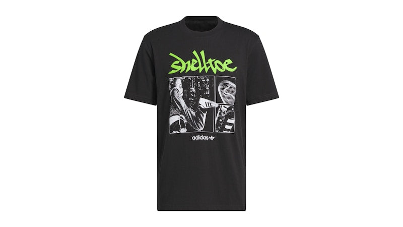 adidas Shell Toe Graphic Tee Black