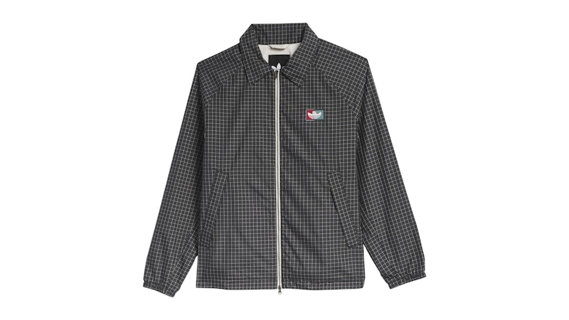 adidas Shmoofoil Dt Coach Jacket Black Alumina