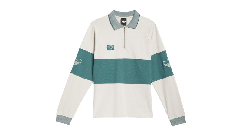 adidas Shmoofoil Heavyweight Rugby Long Sleeve Shirt Alumina Prelvd Violet Mel.