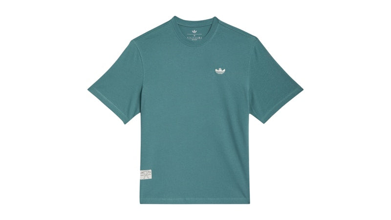adidas Shmoofoil Heavyweight T-Shirt Preloved Teal