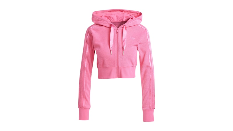 adidas Short Full-Zip Hoodie Pulse Magenta