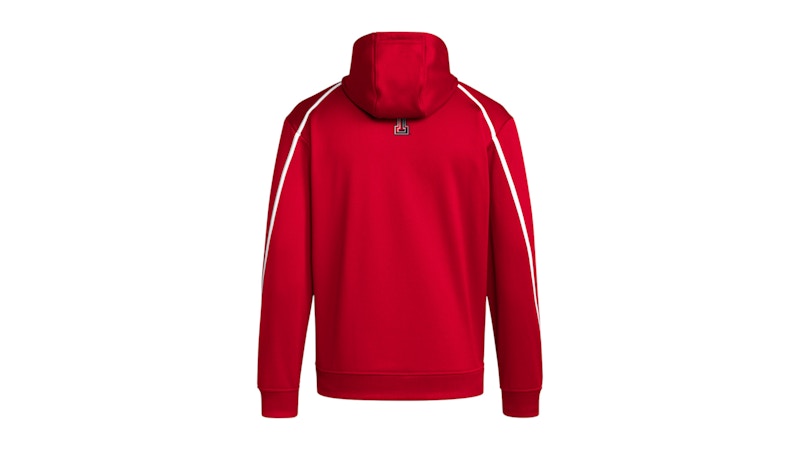 adidas Slideline Pullover Hoodie Red