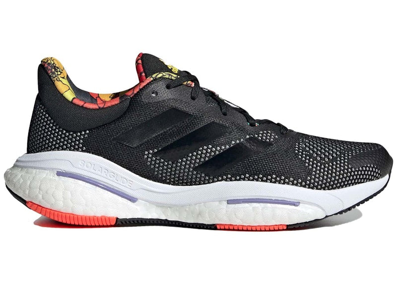 adidas Solarglide 5 Black Solar Red Purple (Women's)