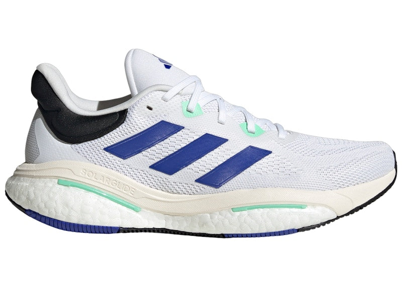 adidas Solarglide 6 Cloud White Lucid Blue Pulse Mint