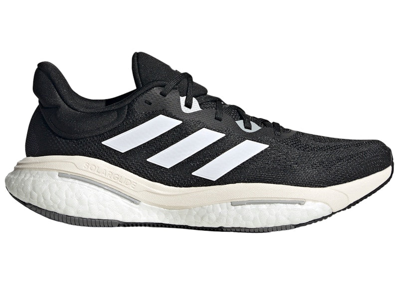 adidas Solarglide 6 Core Black Cloud White Grey Two