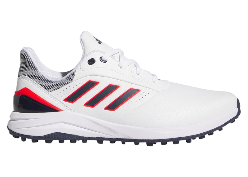 adidas Solarmotion 24 Lightstrike Golf White Navy Lucid Red