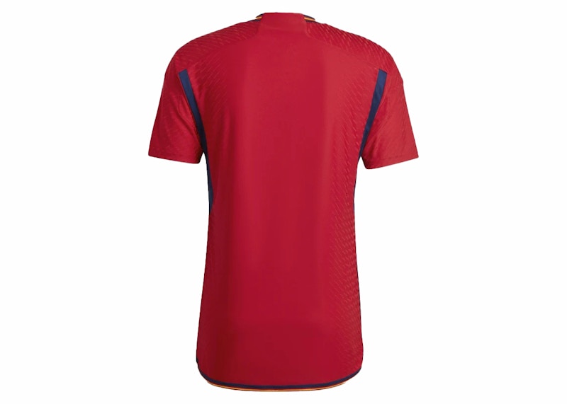 adidas Spain 2022 Authentic Home Jersey Team Power Red/Team Navy Blue