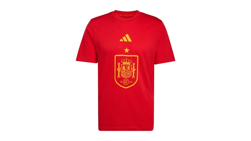 adidas Spain DNA Graphic T-Shirt Vivid Red