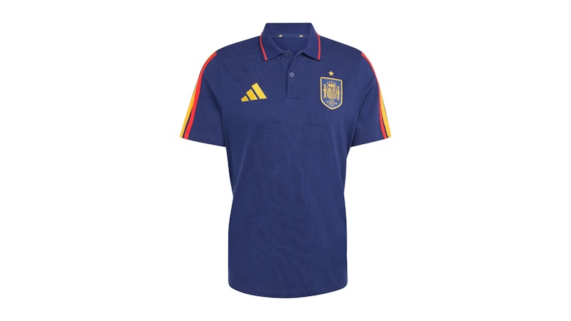 adidas Spain DNA Polo Shirt Dark Blue