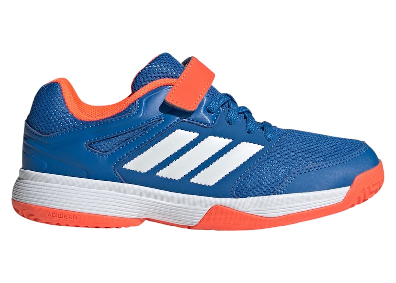 adidas Speedcourt Indoor Bright Royal Cloud White Team Solar Orange (GS)