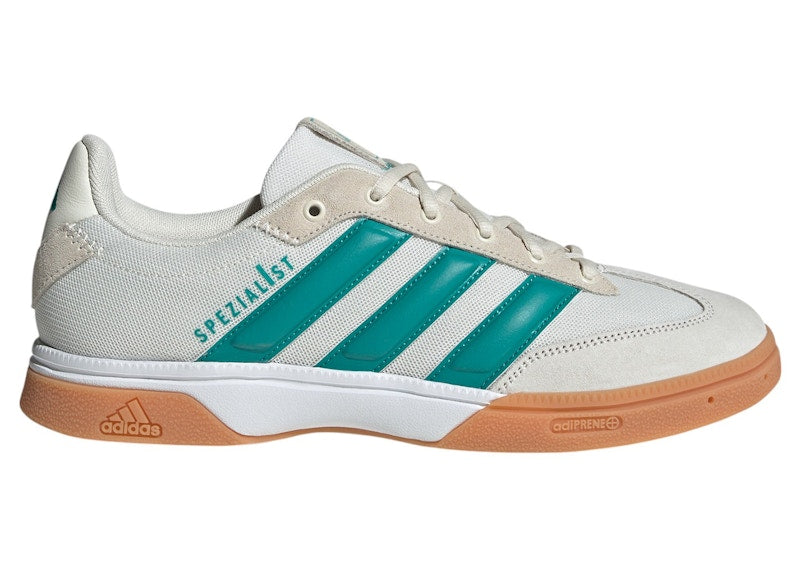 adidas Spezialist Indoor Off White Pure Teal Cloud White