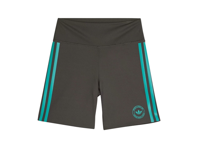 adidas Sporty & Rich Women's Short Legging Carbon