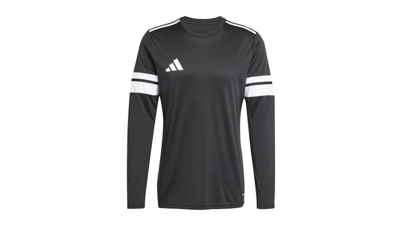 adidas Squadra 25 Long Sleeve Jersey Black White